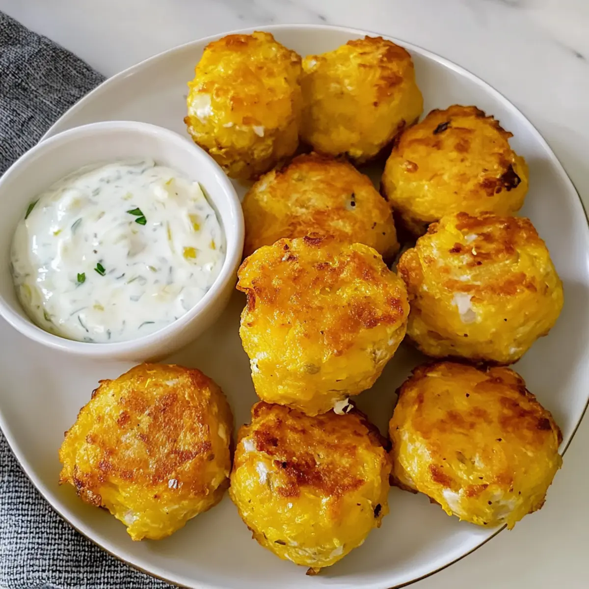 Crispy Yellow Squash Tots That Kids Will Devour