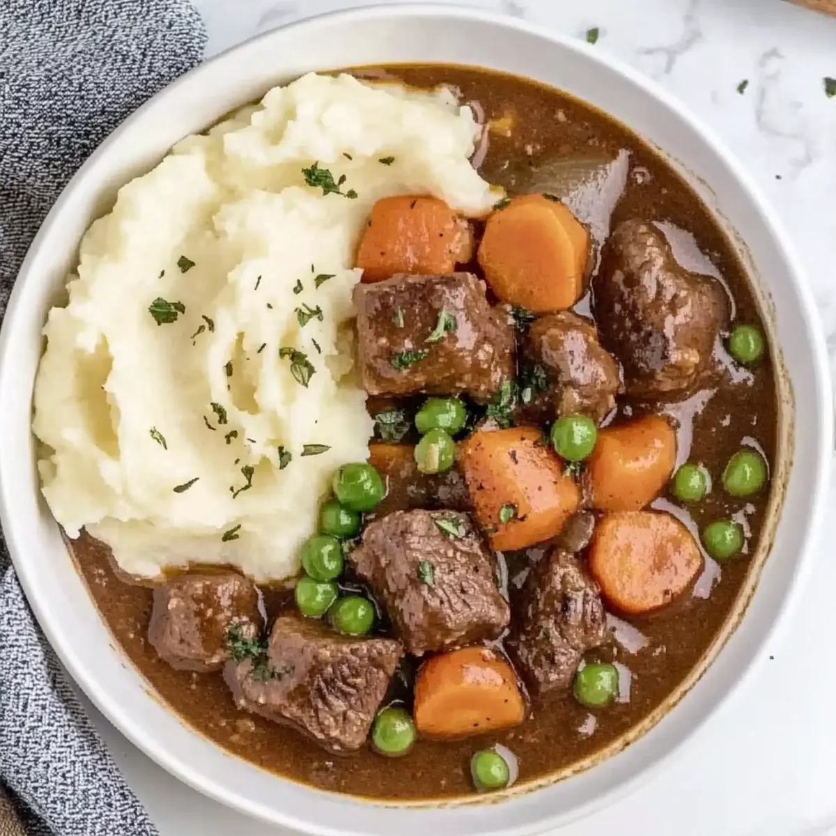 Cozy Up to Irish Stew With Mashed Potatoes Bliss