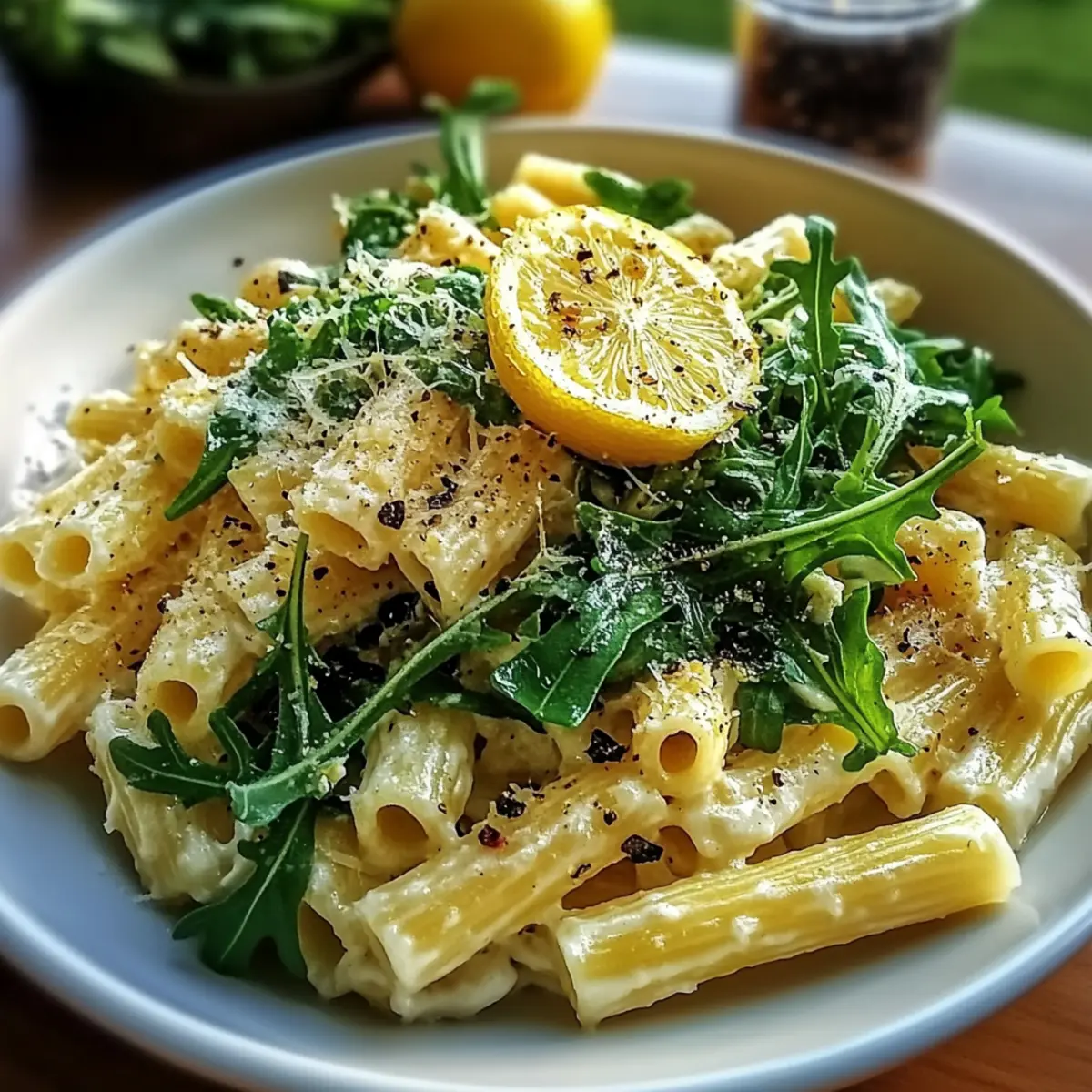 Stanley Tucci’s Creamy Lemon Ricotta Pasta with Arugula Bliss