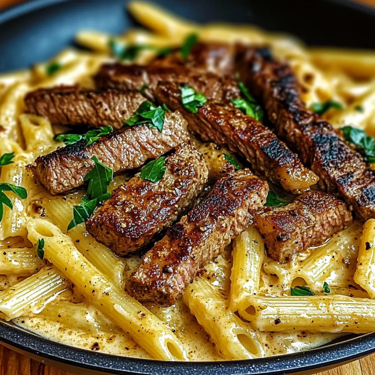 Indulge in Creamy Cajun Butter Tender Steak Bliss