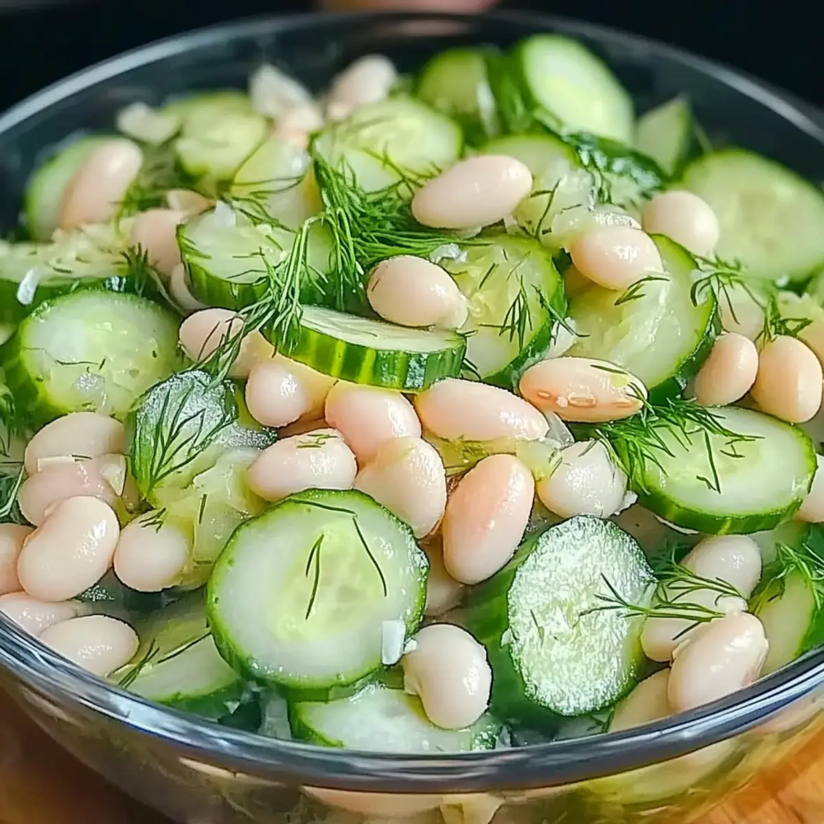 Refresh Your Day with White Bean Cucumber Dill Salad