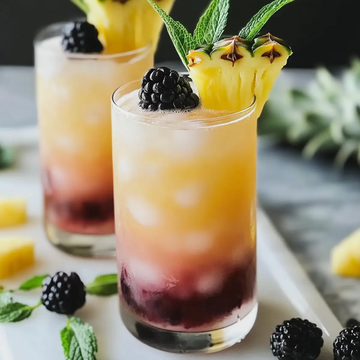 Pineapple Ginger Beer Mocktail: A Refreshing Tropical Twist