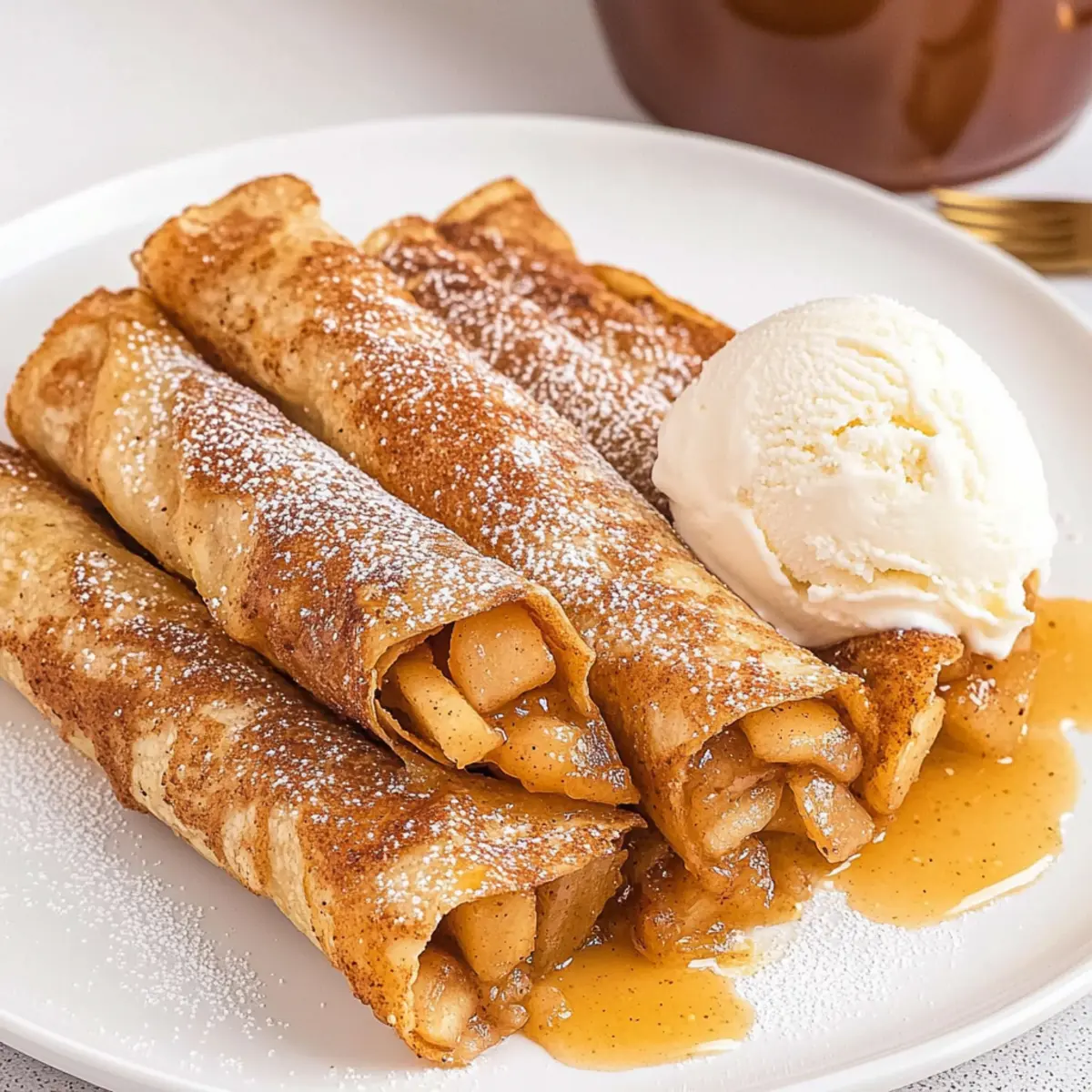 Crispy Air Fryer Apple Pie Taquitos for Sweet Cravings