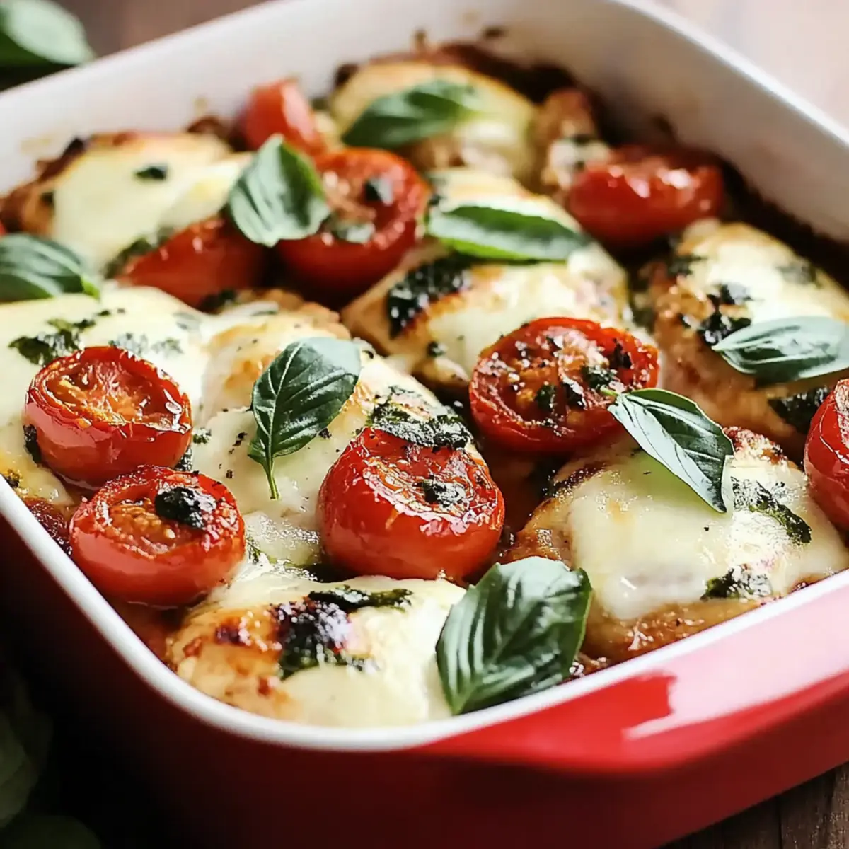 Heavenly Caprese Chicken Casserole You'll Crave Again and Again
