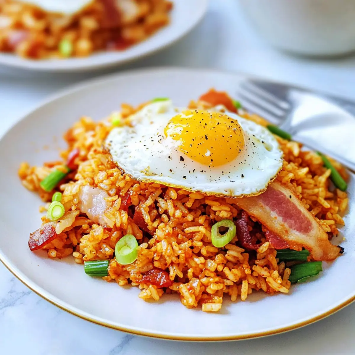 Savory Kimchi Fried Rice: Quick Comfort in Every Bite