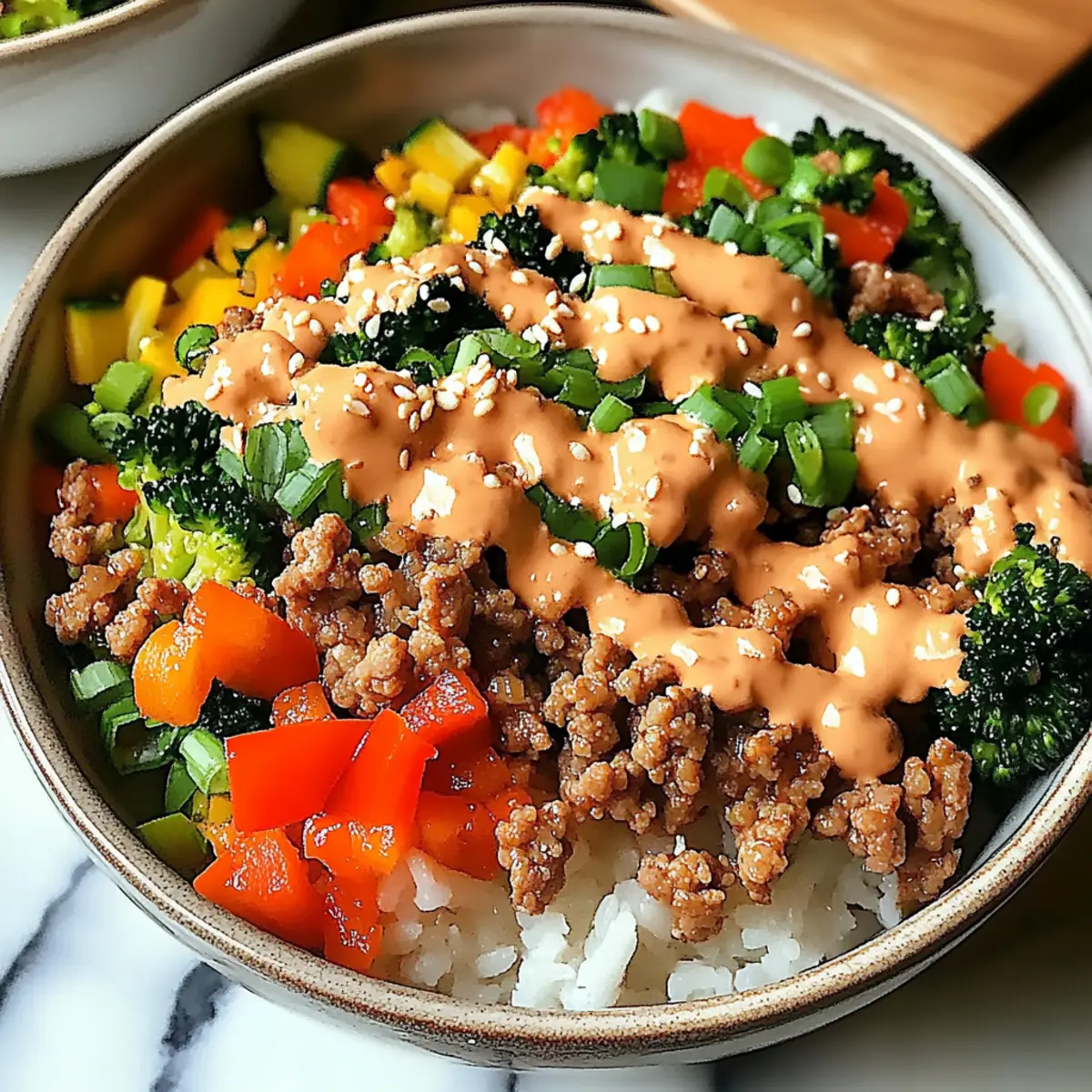 Bang Bang Ground Turkey Rice Bowls: A Flavorful Family Delight