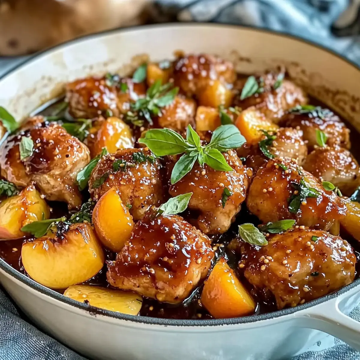Honey Peach Chicken Recipe: A Sweet Savory Delight You’ll Love