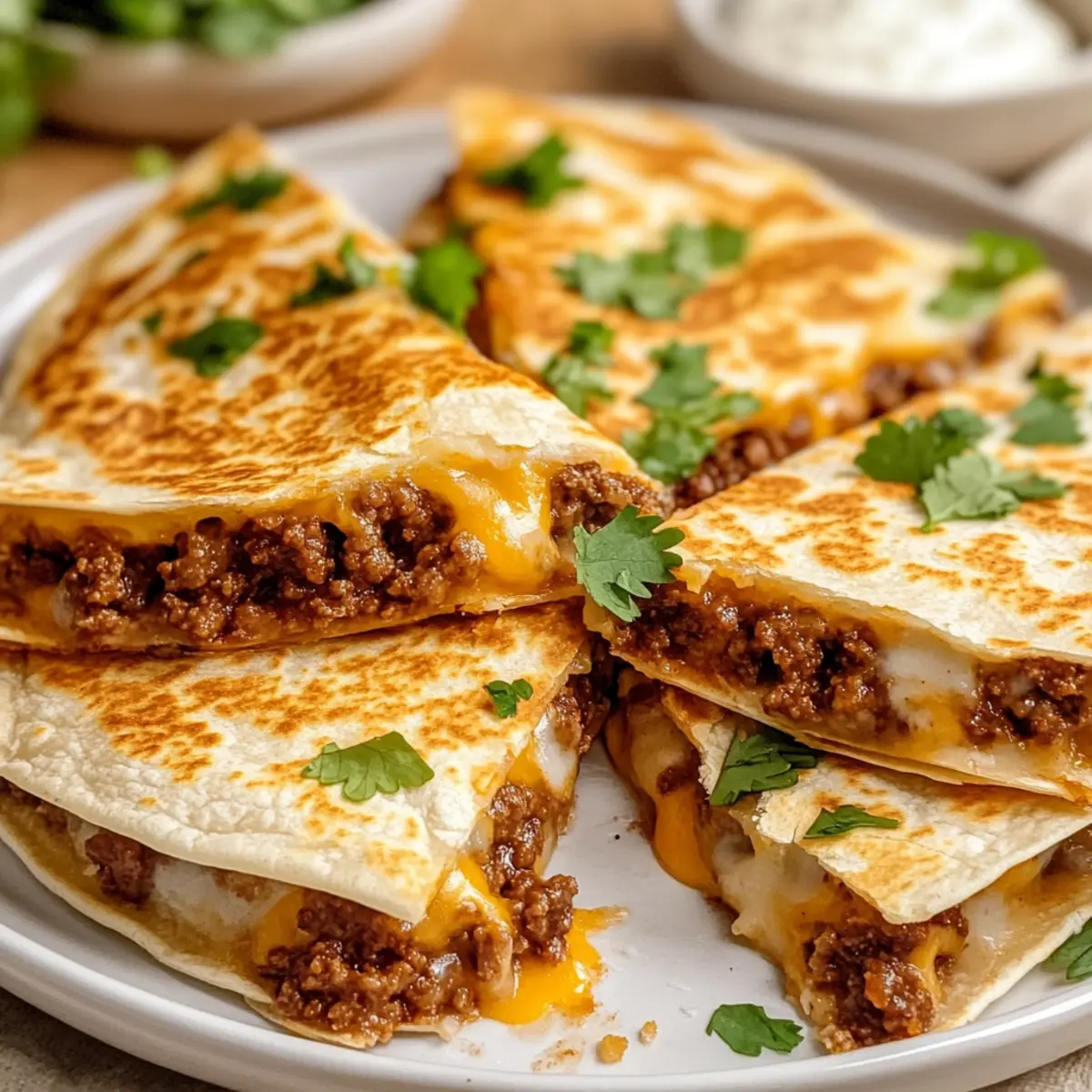Crispy Ground Beef Quesadillas You'll Make Again and Again
