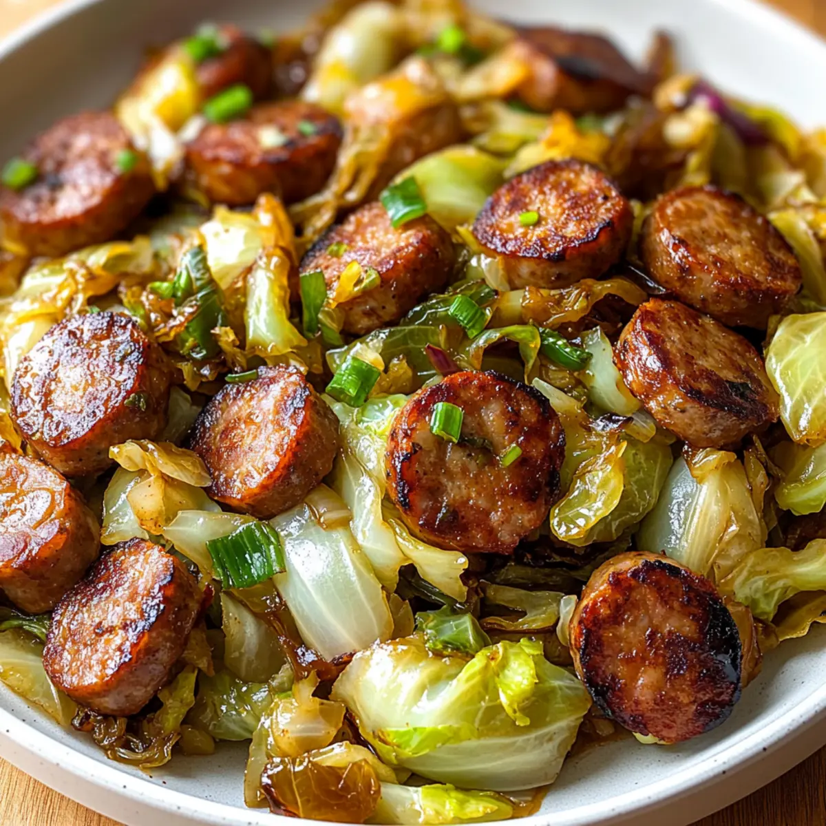 Easy Sausage and Cabbage Stir Fry: Quick & Flavor-Packed Dinner